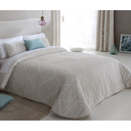 DENIRO Beige B3 C.01 Couvre lit matelassé de Reig Marti