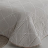 DENIRO Beige B3 C.01 Couvre lit matelassé de Reig Marti - Linge MAT