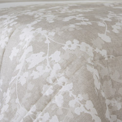 AMILLY BEIGE B3 C.01 Couvre lit matelassé de Reig Marti - Linge MAT