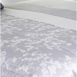 AMILLY GRIS B3 C.08 Couvre lit matelassé de Reig Marti - Linge MAT