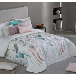 ATINA Rose 2P C.02 Couvre lit matelassé de Reig Marti - Linge MAT