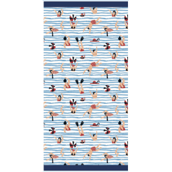 Baigneurs Drap de plage enfant 70x140cm - 100% coton - MAT