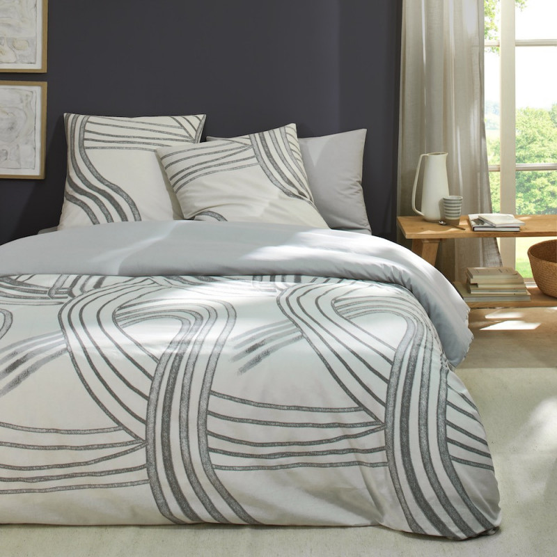 VIBES Parure de couette en 100% coton - Linge Mat