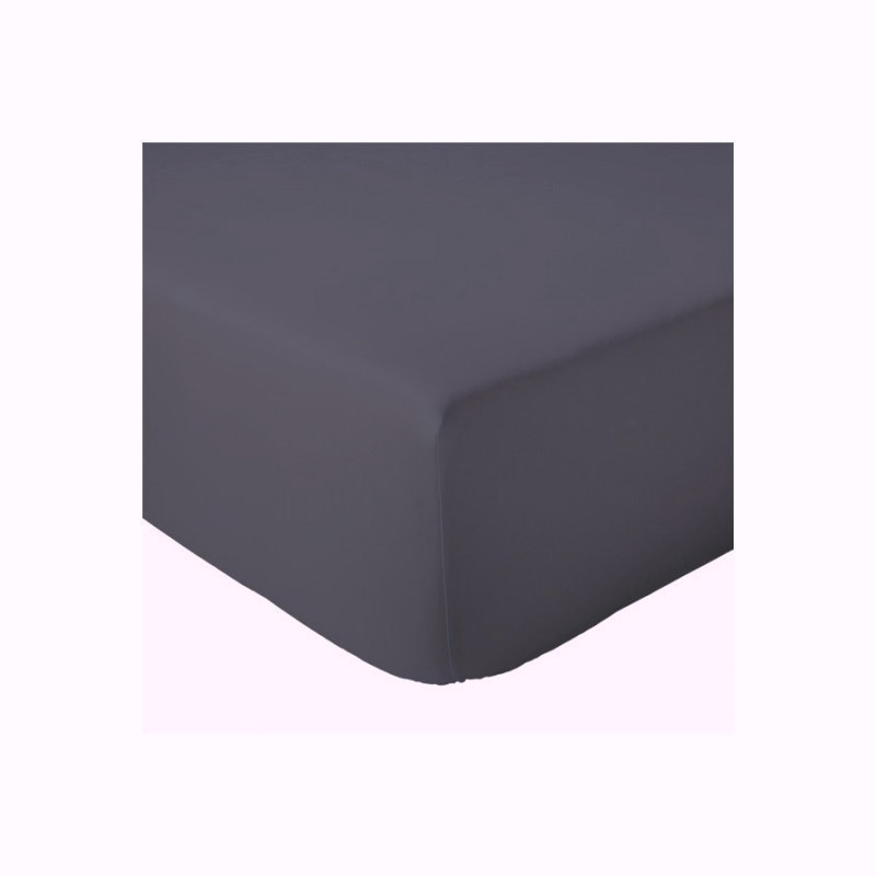 CHEEKY drap housse uni 100% coton - Linge Mat