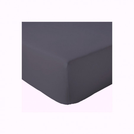 CHEEKY drap housse uni 100% coton - Linge Mat