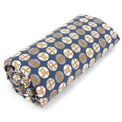 ROMEO Bleu Drap housse Percale de coton - Tradilinge