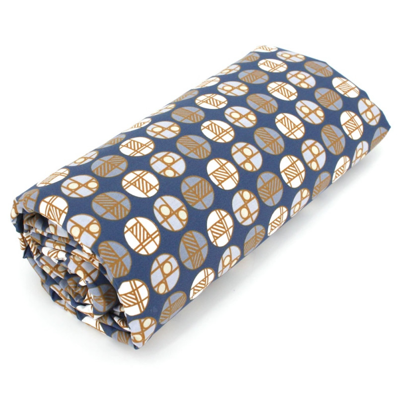 ROMEO Bleu Drap housse Percale de coton - Tradilinge