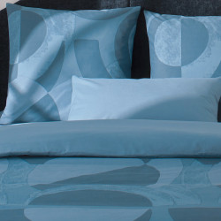 ALEX Denim Parure de couette en 100% coton - Linge Mat