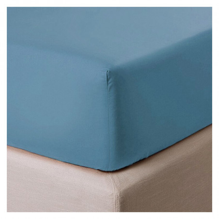 ALEX Denim Drap housse en 100% coton - Linge Mat