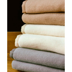 VICTORIA Couverture Lambswool unie - Toison d'Or