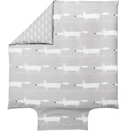 MR FOX Gris Housse de couette de Scion Living