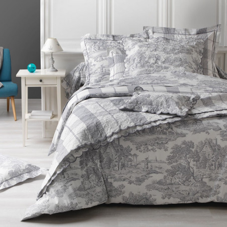 Pastorale Argent Drap housse -  Aude de Balmy