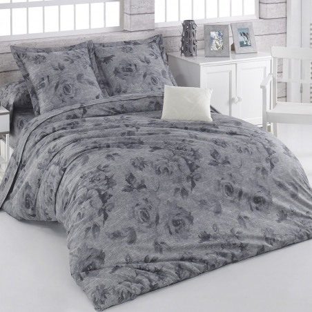 LINE Parure de drap - FIL BLANC