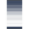 ROYAL Maxi drap de plage 90x175cm - 100% coton - MAT