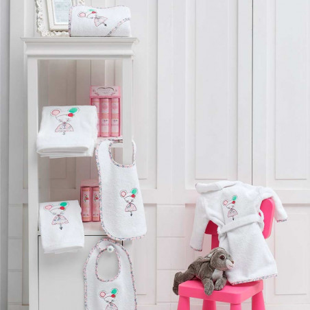 SOURISETTE Linge de bain brodé - Sensei