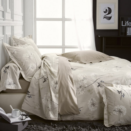 OPALINE Parure de lit Percale de coton - Tadilinge