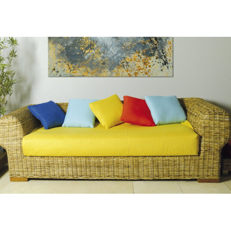 ANDY Couvre lit et coussin unis - Vent du Sud