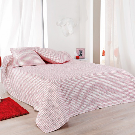 ALICANTE Jeté de lit façon boutis + taie d'oreiller - Linder