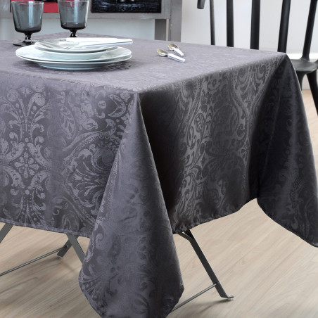 NAPOLI Nappe damassée polyester - Stof