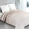 RIGATO Beige Parure de Couette  - MAT