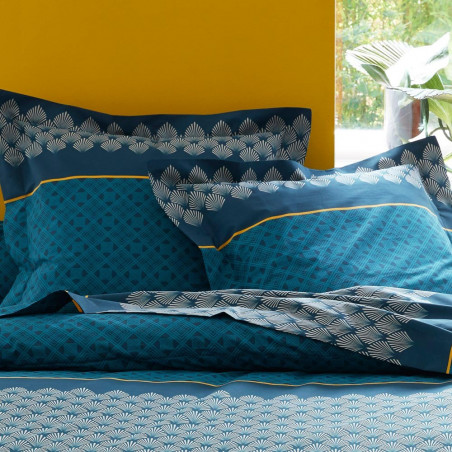 TALISMAN Paon Taie d'oreiller - Tradilinge