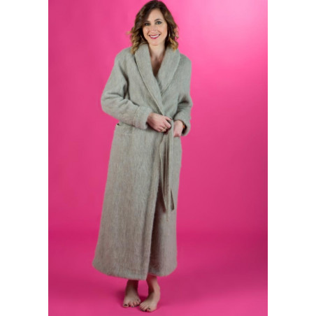 GALON BRILLANT Robe de chambre 100 % pure laine - Val d'Arizes