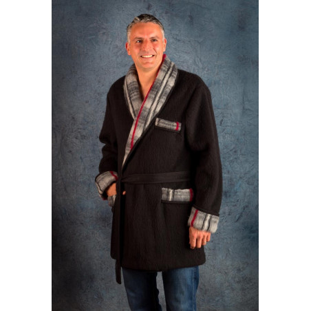 VESTON UNI / ÉCOSSAIS Homme 100 % pure laine - Val d'Arizes