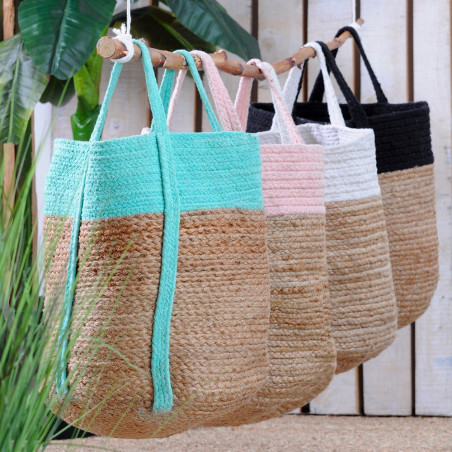 Palawan panier en jute 30x30x35  - STOF