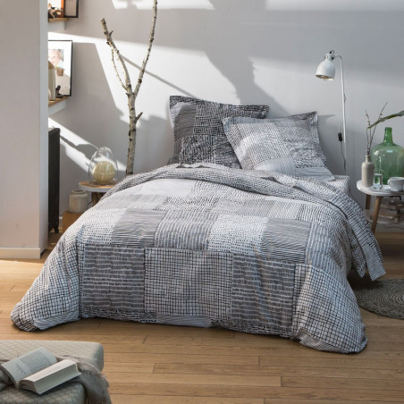 CONTRASTE Parure de lit - Blanc des Prés