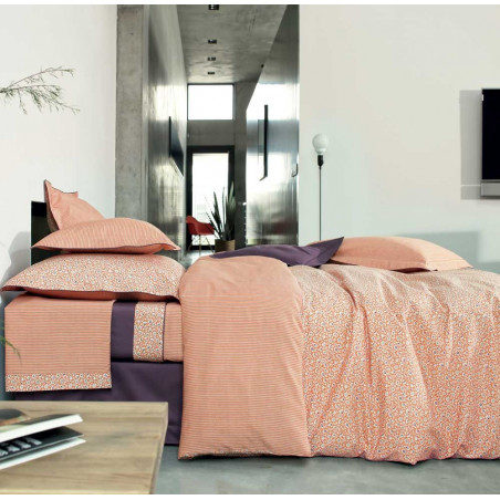 CANTATE Paprika Linge de lit - Blanc des Vosges