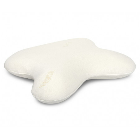 MEMOFLORA oreillers multipositions en 100% mousse à mémoire de forme de Biotex